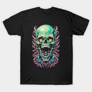 Skull Illustration T-Shirt